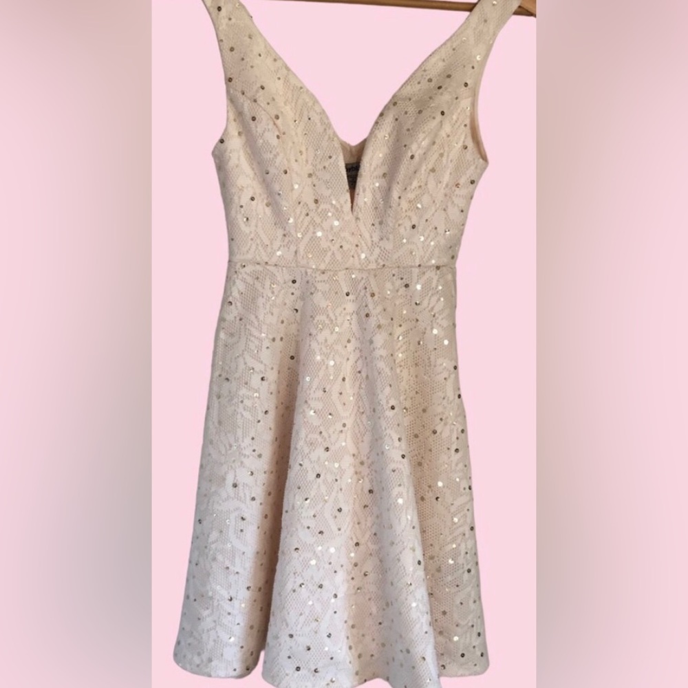 EUC Mini-Dress w/ Sequins